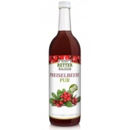 Suc de merisor pur bio, 750ml, Retter