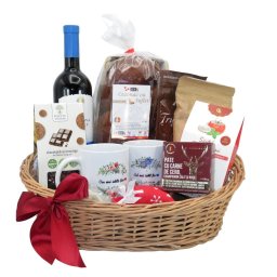 Cos cadou pentru Fini cu 12 produse naturale - ALIF312017