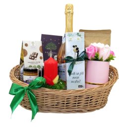 Cos cadou Cerere Nasi cu 10 produse naturale - ILIF312014