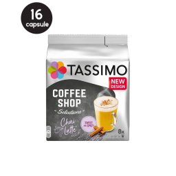 16 (8+8) Capsule Tassimo Coffe Shop Chai Latte