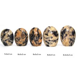 Feldspat cu Lepidolit Mineral Natural Rulat - 7-8,5 x 5-6 x 2-4 cm - (XXL) - 1 Buc