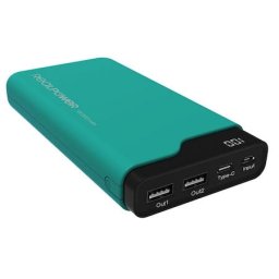Baterie externa PB-15000C, 15000mAh, Verde
