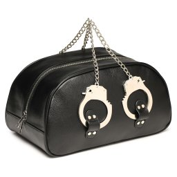 Master Series Cuffed & Loaded Travel Bag with Handcuff Handles