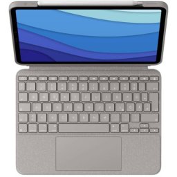 Logitech Husa protectie Folio Touch 920-010258 Sand pentru iPad Pro 12-9 inch (5th gen)