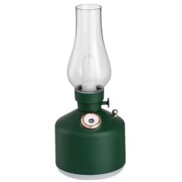 Mini umidificator VERDE cu lampa fara capac si schimbare de culoare