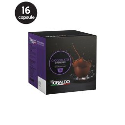 16 Capsule Caffe Toraldo Cioccolato Cremoso - Compatibile Dolce Gusto