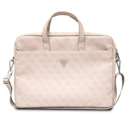 Guess Bag GUCB15P4TP 16 "rose / pink Saffiano 4G Triangle Logo
