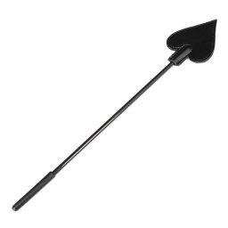 LateToBed BDSM Line Ace of Spades Riding Crop Black