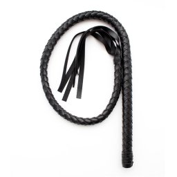 LateToBed BDSM Line Long Whip 110cm Black