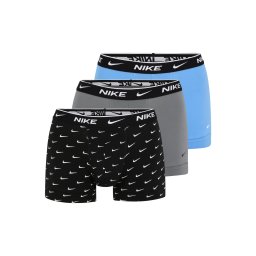 NIKE Underwear Boxeri azur / gri închis / negru / alb