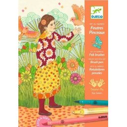 Atelier creativ de desenat Djeco, in natura