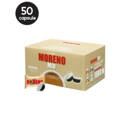 50 Capsule Caffe Moreno Aroma Espresso – Compatibile A Modo Mio