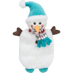 Jucarie Pentru Caini, Xmas, Om De Zapada, Fosnitoare, 31 cm, 92570