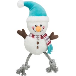 Jucarie Pentru Caini, Xmas Om De Zapada, Cu Sunet, 41 cm, 92572