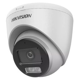 Camera analog Dual Light 2MP, lentila 2.8mm, IR 40m, Lumina Alba 40m, Microfon IP67 - HIKVISION DS-2CE72DF0T-LFS-2.8mm
