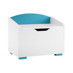 Container depozitare pentru copii PABIS 50x60 cm alb/albastru