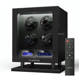 Klarstein Verdon 4, dispozitivul pentru întors ceasuri, pentru 4 ceasuri, 3 moduri, 5 viteze, LED, telecomandă (WW4-VerUhr-4)