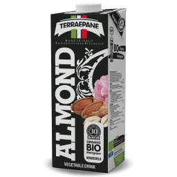 Bautura vegetala BIO din 8% migdale siciliene si sirop de agave(fara zahar) Terra e Pane