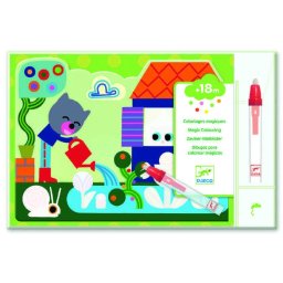 Set Djeco pictura cu apa, in gradina