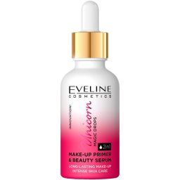 Baza si Ser Machiaj 2 in 1 Unicorn Magic Drops Eveline Cosmetics