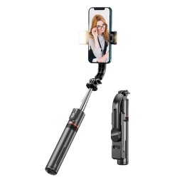 MXM Selfie stick Fangtuosi cu lumini LED și Bluetooth + trepied încorporat