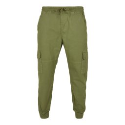Urban Classics Pantaloni cu buzunare oliv