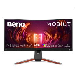 Monitor LED Monitor Gaming LED BenQ MOBIUZ EX3410R, 34'', AMD Free-Sync, HDR, WQHD,144Hz panel,curbat,negru