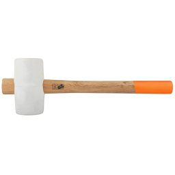 Ciocan Cauciuc Alb Coada Lemn 0.5 kg