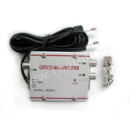 Amplificator semnal TV cu 2 iesiri