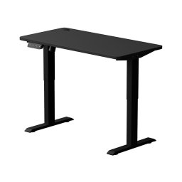 Birou cu înălțime reglabilă LEVANO 120x60 cm negru