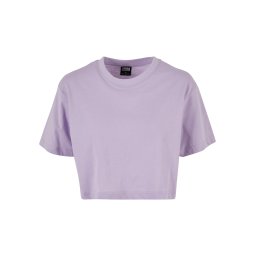 Urban Classics Tricou galben pastel / mov prună
