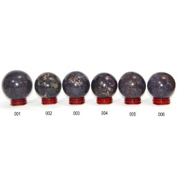 Sfera Lepidolit Druzy Mineral Natural - 56-65 x 56-65 mm - 1 Buc