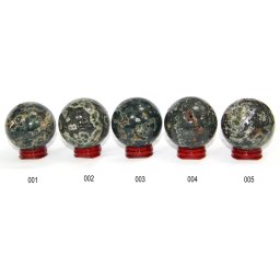 Sfera Jasp Oceanic Druzy Mineral Natural - 60-62 x 60-62 mm - 1 Buc