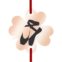 Martisor Bratara Inox Trifoi Rose Gold Poante Balerina