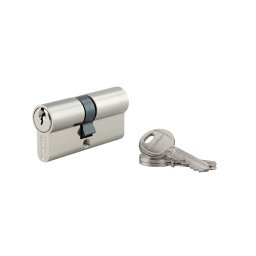 Cilindru 30 x 35 mm, standard, nichelat, HG5, 3 chei