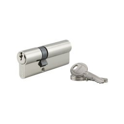Cilindru 30 x 45 mm, standard, nichelat, HG5, 3 chei