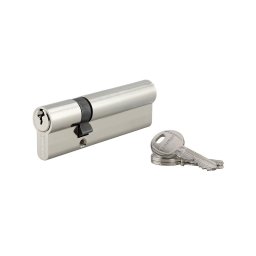 Cilindru 30 x 70 mm, standard, nichelat, HG5, 3 chei