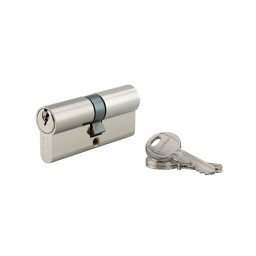 Cilindru 35 x 35 mm, standard, nichelat, HG5, 3 chei