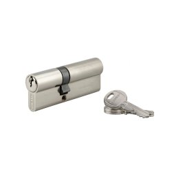 Cilindru 35 x 50 mm, standard, nichelat, HG5, 3 chei
