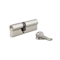 Cilindru 40 x 55 mm, standard, nichelat, HG5, 3 chei
