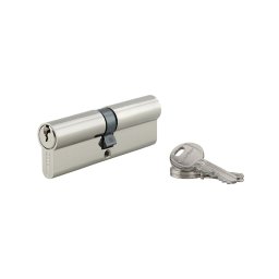 Cilindru 45 x 45 mm, standard, nichelat, HG5, 3 chei