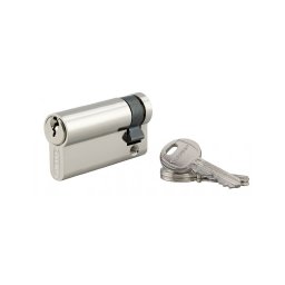 Semi-cilindru 55 x 10 mm, nichelat, HG5, 3 chei