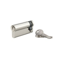 Semi-cilindru 60 x 10 mm, nichelat, HG5, 3 chei