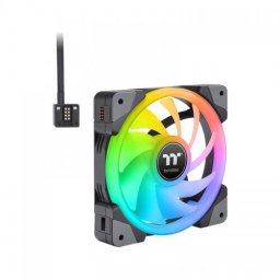 SwaFan EX12 RGB fan + replacement blades (reverse) magnetic, black