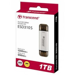 SSD Extern ESD310S 1TB USB 3.2 Type-C/A Argintiu