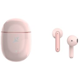 Casti True Wireless Allview ATW-01, Bluetooth, Touch Control, Roz