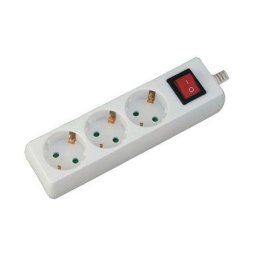 Prelungitor PRELUNGITOR 3 CAI CU INTRERUPATOR 5M( 3G1.5MM2) ALB