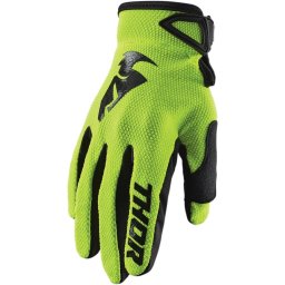 Mănuși Enduro - Cross THOR SECTOR · Verde - Fluo