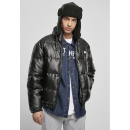 Southpole Imitation Leather Bubble Jacket