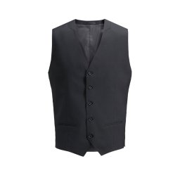 JACK & JONES Vestă de costum negru